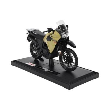 Imagem de Modelo De Motocicleta Em Escala 1:18 Maisto Kakawasaki H2R KLR 650 Em 