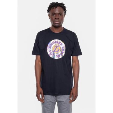 Imagem de Camiseta NBA Oil Color Los Angeles Lakers Masculino-Masculino
