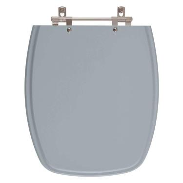 Imagem de Assento Sanitario Primula Plus Cinza Escuro Para Vaso Fiori