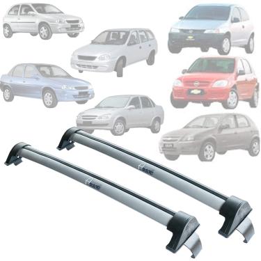 Imagem de Automotive Rack Teto Aluminio GM Corsa Celta Cla Friso PRATA