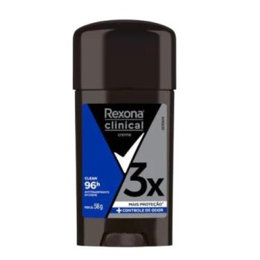 Imagem de Desodorante Rexona Clinical CremeMen Clean 58g