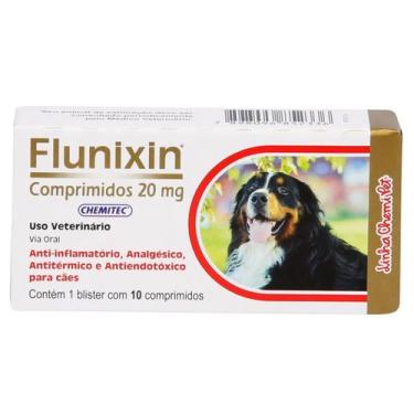 Imagem de Flunixin 20mg Chemitec c/ 10 Comprimidos