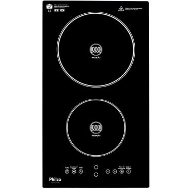 Imagem de Cooktop de Indução Philco 2 Queimadores e 9 Níveis  220V