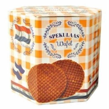 Imagem de Spekulaas Wafel Moinho Wafers 135G Holandes 10 Unidades