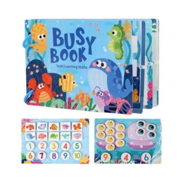 Imagem de Livro De Atividades Montessori Para Bebês, Brinquedo Silencioso De Apr