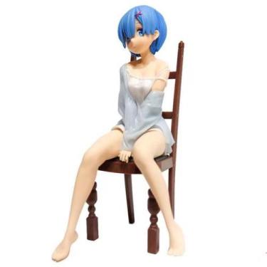 Imagem de Modelo de pijama anime Rem da Figure Toy Collection 19,5 cm - yiweisai