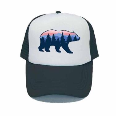 Imagem de Boné de beisebol Bears Truckers Hat Anime Snapback Unissex - Yiweisai