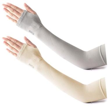 Imagem de Mangas de braço LumiSyne Sun Protection UPF 50+ 2 pares