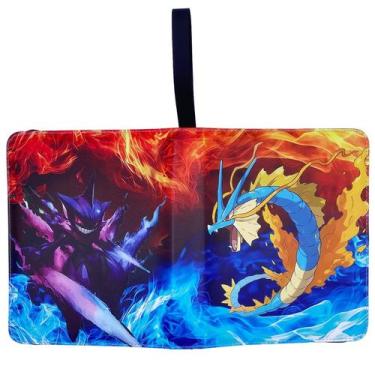 Imagem de Trading Card Binder 900 bolsos, 9 bolsos, zíper, álbum vermelho - Zhon