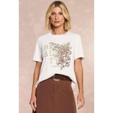 Imagem de T-SHIRT FEMININA DOCE TRAMA REF:106408-Feminino