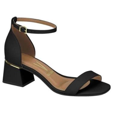 Imagem de Sandalia Feminina Vizzano Calcanhar Fechado Salto 6428.104-Feminino
