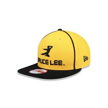 Imagem de Boné New Era Bruce Lee 950 Aba Reta Snapback Masculino-Masculino