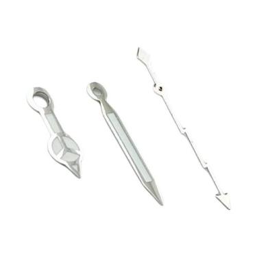 Imagem de Ponteiros De Relógio Luminosos Verdes Para Movimento Automático NH35 N