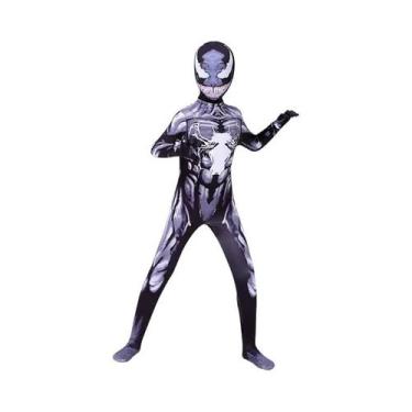 Imagem de Fantasia De Spandex Estilo 3D Do Homem-Aranha Para Crianças E Adultos,