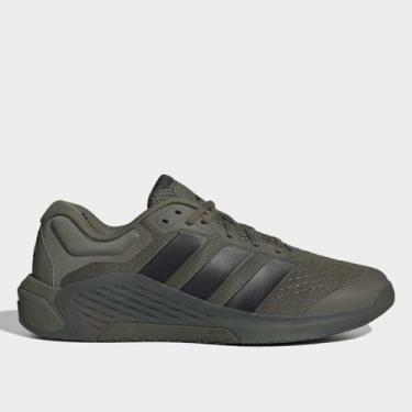 Imagem de Tênis Adidas Dropset 4 Power Trainer Masculino, Verde militar, 40