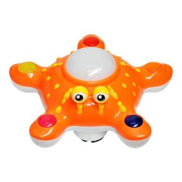Imagem de Estrela Lalá bate e Volta Musical Dmtoys, Laranja