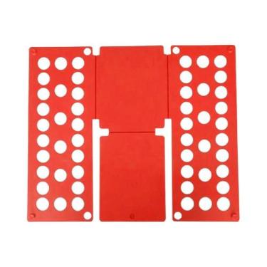 Imagem de Tábua De Dobrar Roupas De Plástico Para Crianças E Adultos, Ferramenta