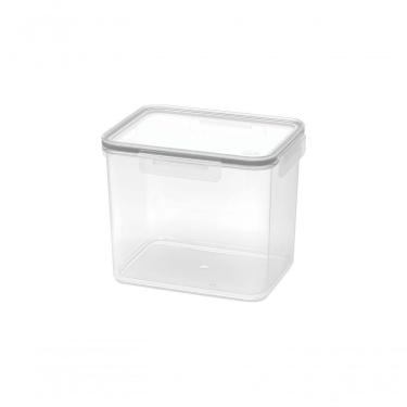 Imagem de Pote Hermético 2,4 L Retangular Plástico Cor Natural Linha Hug Coza