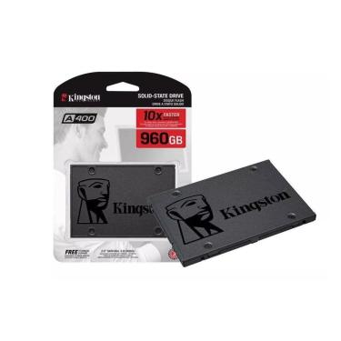 Imagem de SSD Kingston 960GB A400 2,5 Pol Sata 3 6gb/s Sata 2 3gb/s