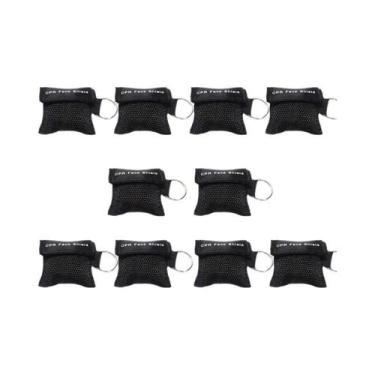 Imagem de Máscara De Proteção Facial Para RCP Com Chaveiro De Cuidados De Saúde,