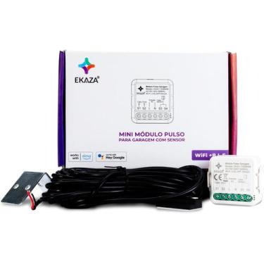 Imagem de Módulo Relé Pulso Wifi Portão Garagem Sensor Smart Automação Alexa Goo