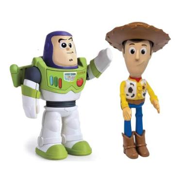 Imagem de COMP Kit Toy Story - Boneco Articulado Woody + Buzz Lightyear - Elka