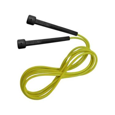 Imagem de Corda De Pular Ajustavel Simples 2,70m Muvin, Amarelo