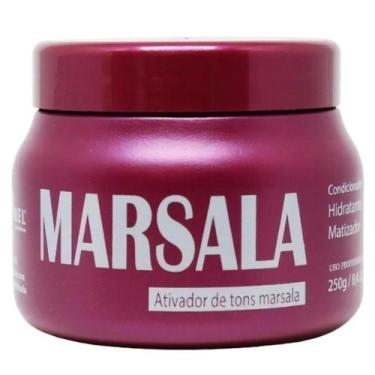 Imagem de Mascaras Tonalizante Matizadoras 250g Mairibel Hidratylife -, Marsala