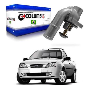 Imagem de Valvula Termostatica Aluminio Courier 1.6 Flex 2007 A 2013 - Columbia