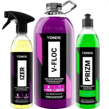 Imagem de Kit v-floc 3l izer e prizm 500ml - VONIXX