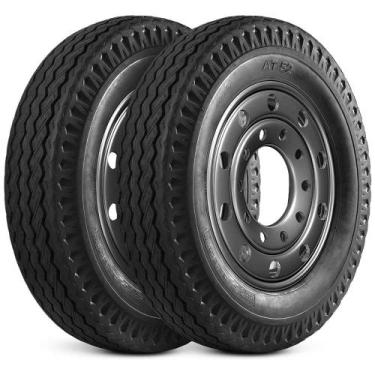 Imagem de Kit 2 Pneu Pirelli Anteo Aro 16 6.50-16C 108/107L 10PR TT AT52 Liso Ro