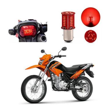 Imagem de Lâmpada Led Freio 2 Polos Sequencial Strobo Moto NXR 125 BROS ESD 2003