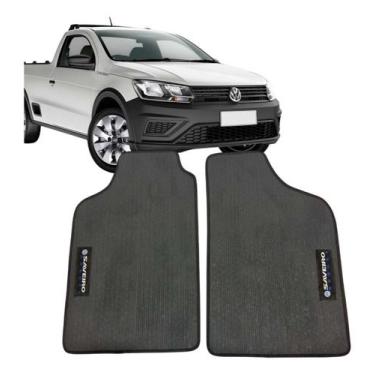 Imagem de Tapete emborrachado pvc saveiro robust cab simples g6/g7/g8 pinado (jg