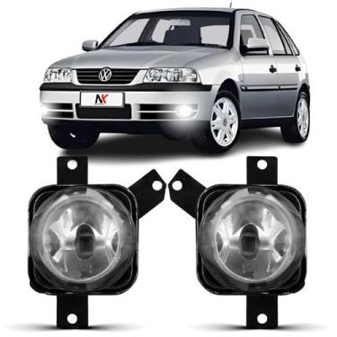 Imagem de Par Farol Milha VW Gol Saveiro Parati G3 2000 2001 á 2003 - NK