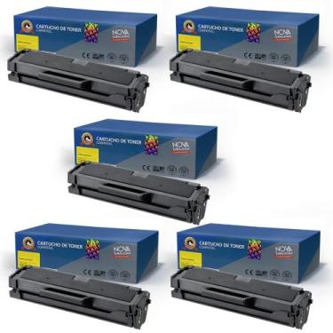 Imagem de 05 Cartuchos de Toner Compatível P/ Samsung D111 M2020 M2070 M2022 1.5