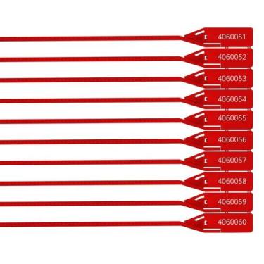 Imagem de Lacre 55 cm numerado c/100 un - I2M Store, VERMELHO