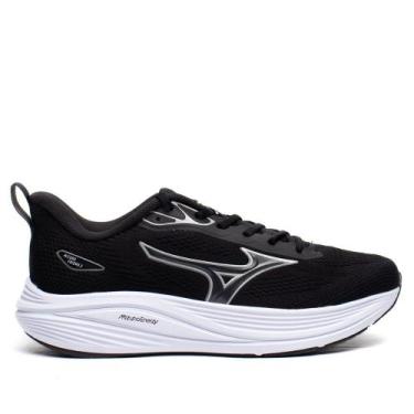 Imagem de Tênis Masculino Mizuno Enigma 3 Esportivo Preto/Cinza, Preto, Cinza, 4