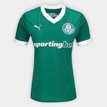 Imagem de Camisa Palmeiras I 25/26 s/n Torcedor Puma Feminina-Feminino