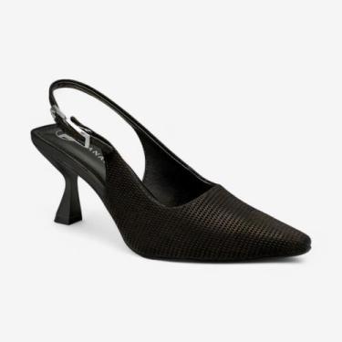 Imagem de Sapato Scarpin Tanara Slingback Feminino Preto, Preto, 35
