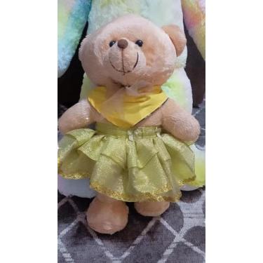 Imagem de Urso de Pelúcia Padrão 40cm - W.U , Caramelo