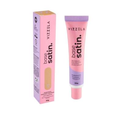 Imagem de Base Facial Líquida Vizzela Satin Cor 06 30gr