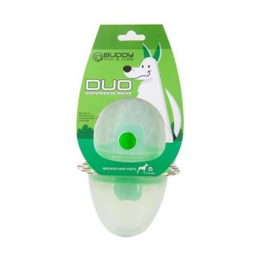 Imagem de Brinquedo para Cães Dispenser de Ração DUO Buddy Toys
