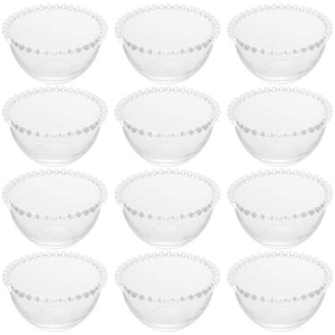 Imagem de Conjunto 12 Bowls de Cristal Tigelas 400ml Doces Sobremesas Aperitivos Pearl Wolff