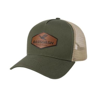 Imagem de Boné Trucker BASSDASH - Bordado, Ajustável e com Malha Traseira, Pato 
