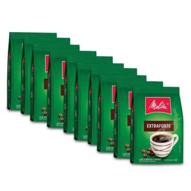 Imagem de Café Moído Extraforte Melitta Kit 10 Pacotes de 500g