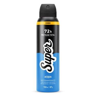Imagem de Desodorante Super Acqua 72h Proteção Total Aerosol Antitranspirante 15