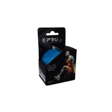 Imagem de Fita Bandagem Elástica Adesiva 6x5cm K-pro 6.0 4 cores, Azul