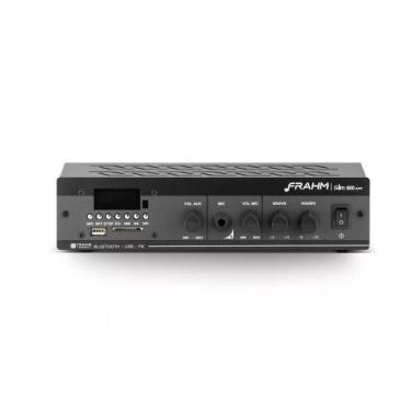 Imagem de Amplificador de Potência Frahm Slim 1800APPG5 com USB e Bluetooth 60WR
