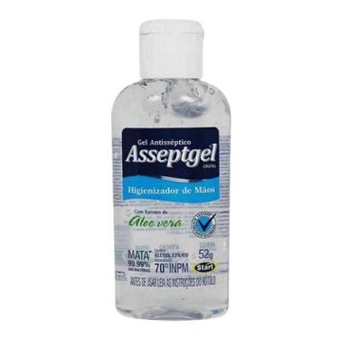 Imagem de Gel antisséptico asseptgel Cristal 52G Start - Aseptgel