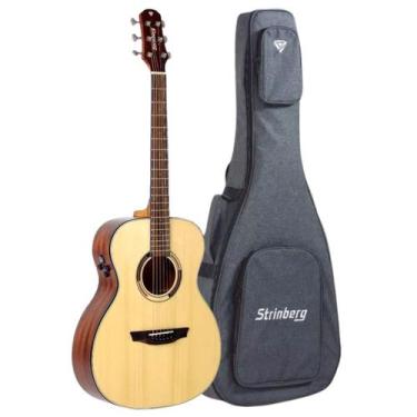 Imagem de Violão Strinberg DM2S N Diamond Series Orchestral Natural C/ Bag, Diam